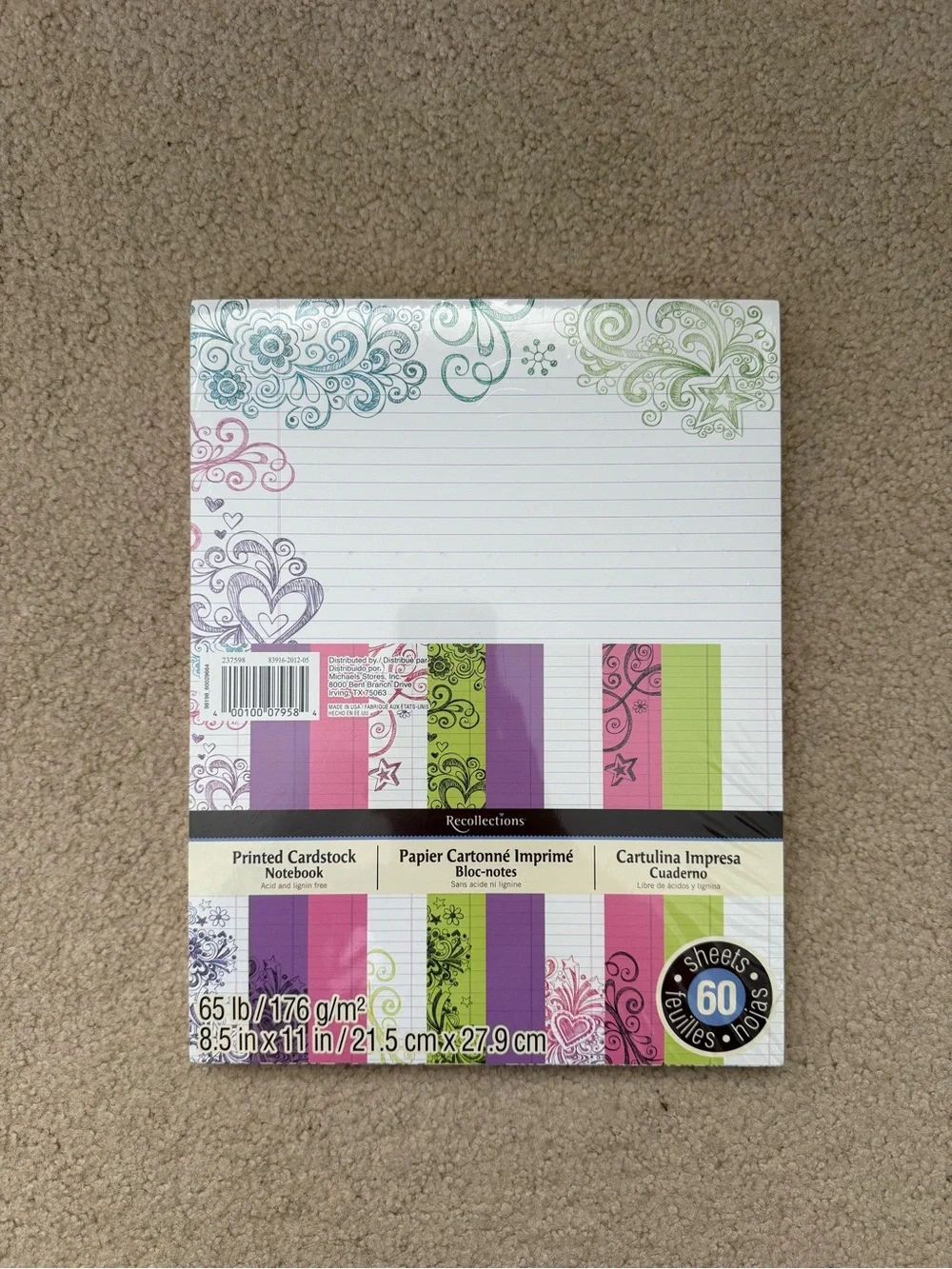 Assorted Prints Cardstock Packs